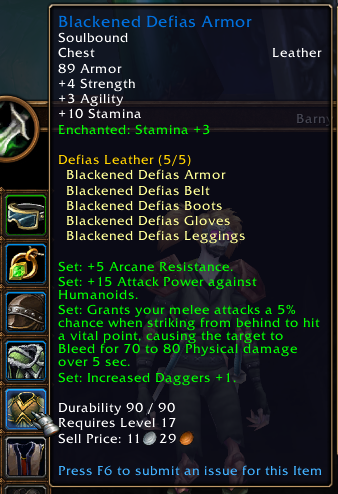 Barny's tweet photo. i think i might be the most geared rogue on Forever rn https://t.co/IMq3rjsjBm
