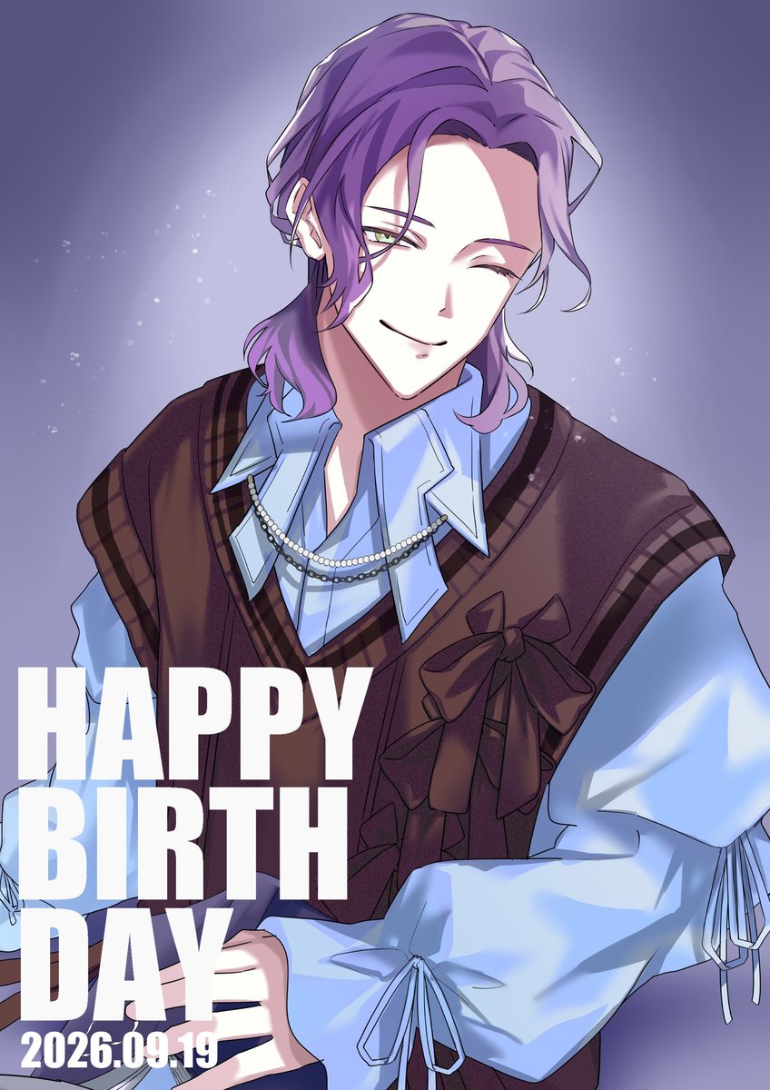 Pauwow_wawawa's tweet photo. めちゃくちゃ出遅れました!!!!!!
誓さんお誕生日おめでとうございました～～!!!
#隠岐谷誓Birthday2026 https://t.co/pLVNvvHXo7