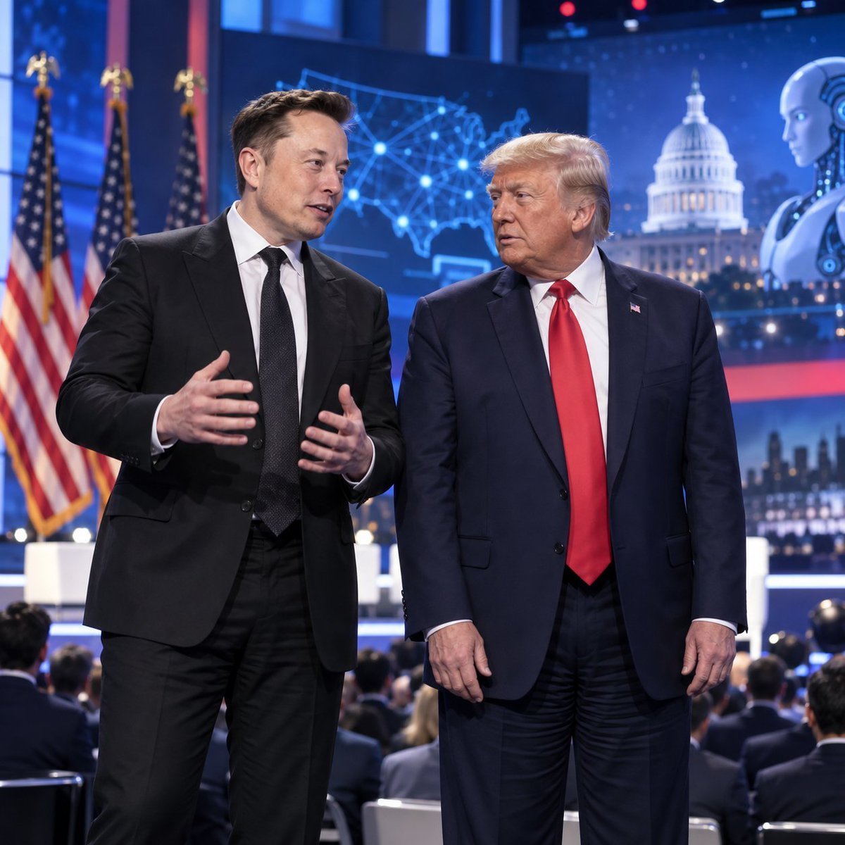ladymelenaia's tweet photo. 🚨 Elon Musk is expected to join President Trump’s upcoming AI summit alongside other major technology leaders. 🇺🇸🤖

The future of American innovation and AI could be shaped by the decisions made there.

@elonmusk @realDonaldTrump
#ElonMusk #DonaldTrump #ArtificialIntelligence https://t.co/RgqvYEsww6