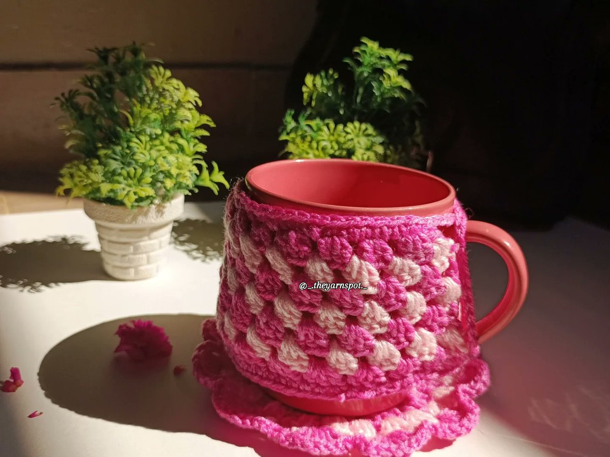 lillianjacvvhe's tweet photo. Pink Bloom Mug Hug &amp; Coaster https://t.co/jY8QKeL7cG