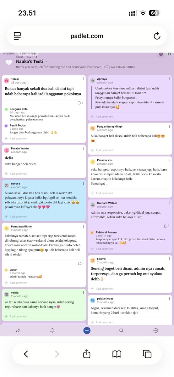 alpukas's tweet photo. 𝜗𝜚 ── ⊹ ‧₊˚ helooow aku ready yaaa apipi prem avail 2 admin yang selalu fast response dan ramah udah ribuan real testi, full pl ada di https://t.co/Xb53hVuOIW yuuuu jajank ke aku melalui

☎️ wa : https://t.co/Qux7E0JbdO
💌 proofs : https://t.co/lDfT69CnLQ
⠀⠀⠀⠀⠀⠀ https://t.co/cvyfwIY7lF