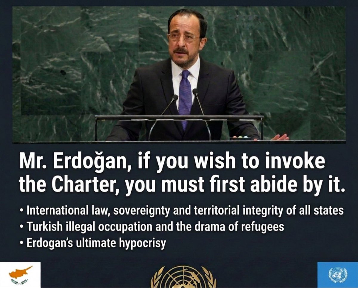 kNo3kyr's tweet photo. When hypocrite @RTErdogan speaks definitely not means the occupation of Cyprus and the violation of the human rights of the Greek Cypriots.
#FreeCyprus https://t.co/fr11zj1Vvy