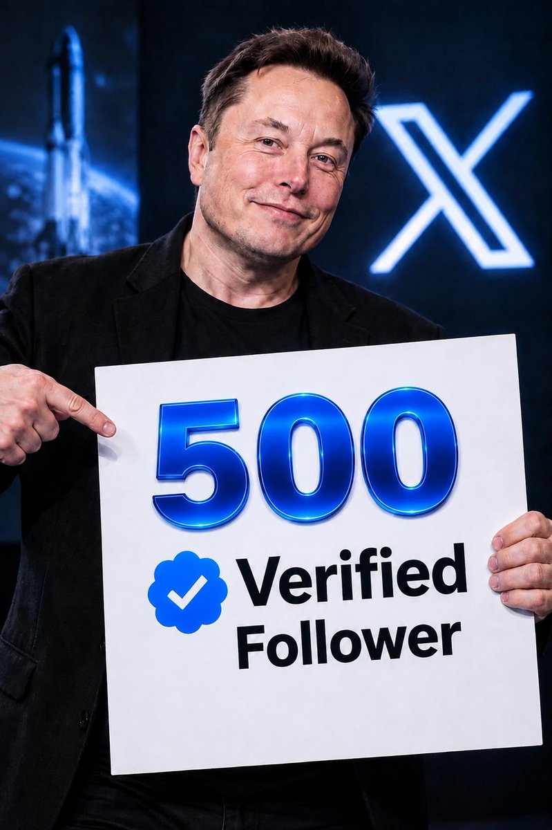safa27s's tweet photo. Need 500+Verified  Followers.

Drop 'Join' 👋🏼

I will Boost your 𝕏 page. https://t.co/iabHMm8Rwt