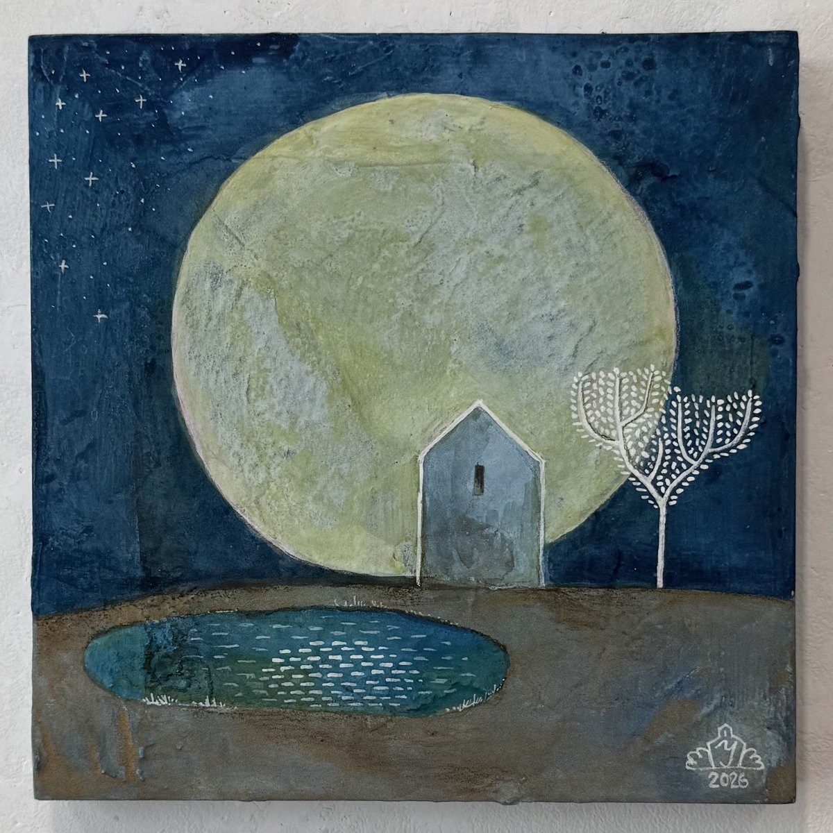 artmall_tokyo's tweet photo. 9月24日の Art Mall オープンしました☀YURICO個展「ハーベストムーンと待ち合わせ」開催中🌙🌕🌑🏠YURICOさんとおまちしています🏠#日本橋 #三越前 #アートモール #artmall #アートショップ #artshop #アート購入 #YURICO #岩絵具 #幻想画 #月の絵 https://t.co/VXxFJvkdZm