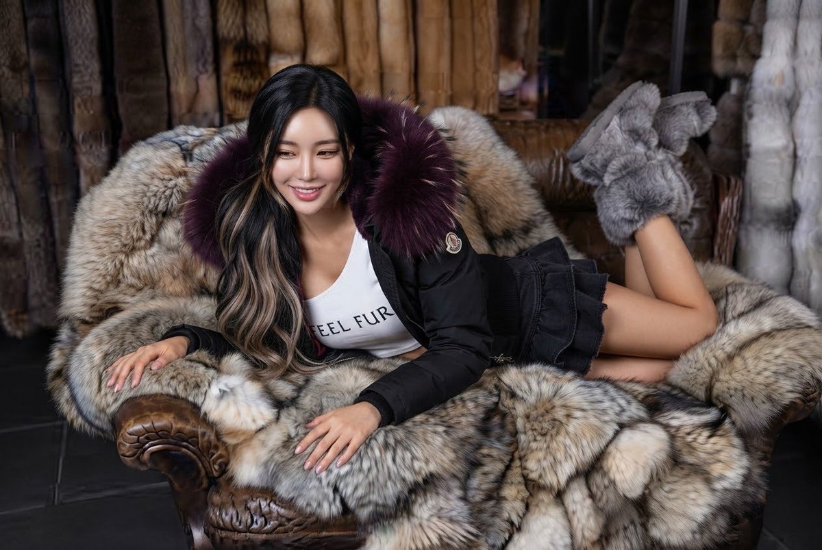 KoreanFurGirl's tweet photo. Feel Fur 
#furfetish #foxfur #furcoat #lovefur #furblanket https://t.co/oER5LjETN9