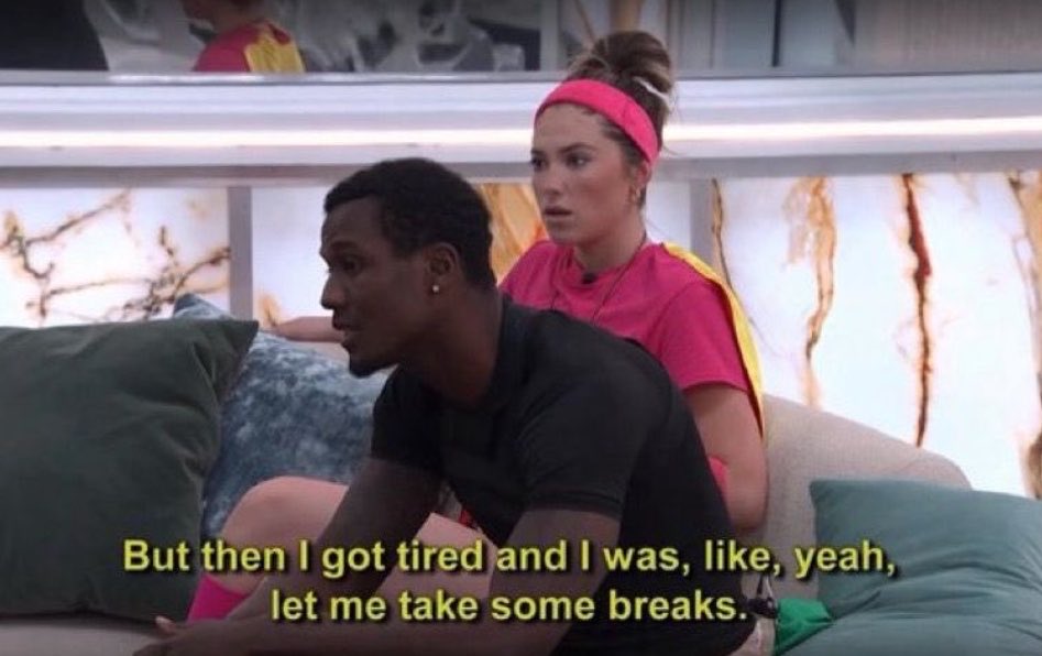 TheBigBroTea's tweet photo. Me trying to get through 3 hours of Survivor and Big Brother in one night #bb28 #survivor51 https://t.co/cnqiiARrcc