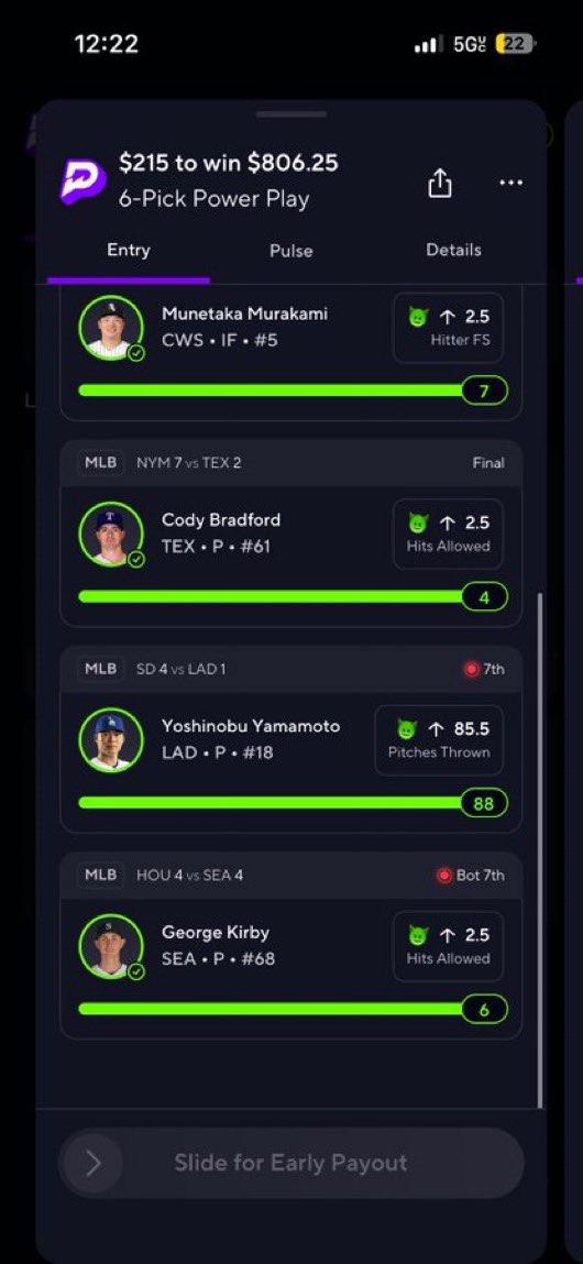 ParlayQween's tweet photo. $1200 Profit from my Member with the free plays 💰✅✅

JOIN MY 2000 PEOPLE IN MY DISCORD FOR PAIRS &amp; NUKES  ☢️👉🏼 https://t.co/BCFeyGT3tk

#Prizepicks #Gambling𝕏 #POTD #prizepickspotd #prizepickslocks #gambling https://t.co/GiKsOpnqhv