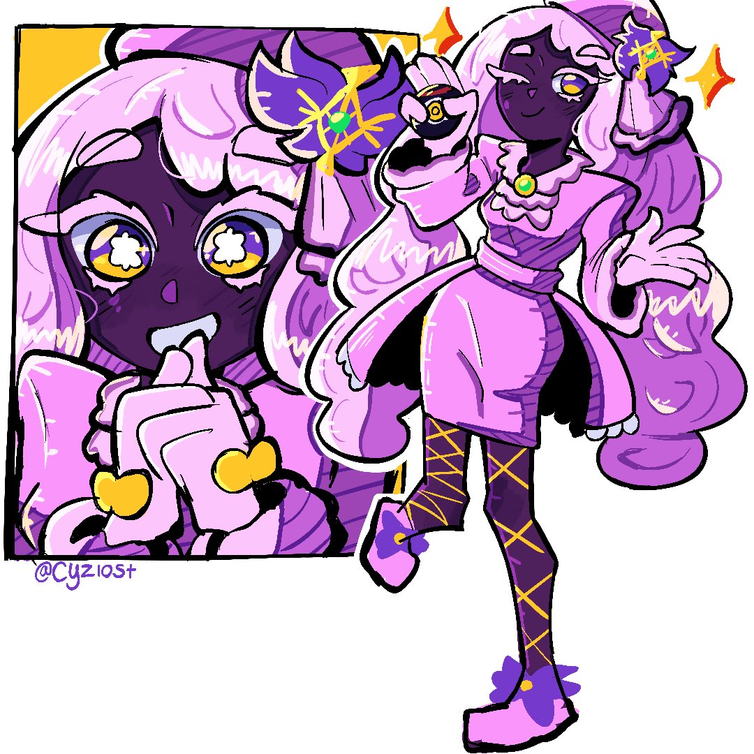 cyzlost's tweet photo. some more jacinthe #pokemon https://t.co/ORhNGSAJqm