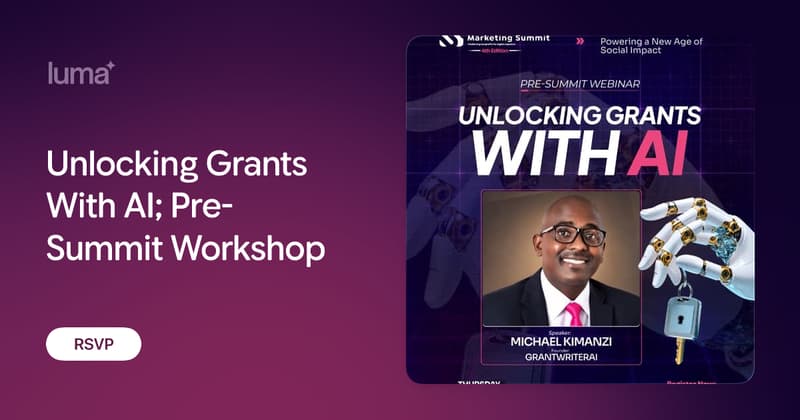 africads_ads's tweet photo. 🚨 African NGOs: are you using AI to strengthen your grant work—or simply asking ChatGPT to write proposals?
There is a big difference.
AI can help nonprofit teams work faster, but a polished proposal is not automatically a fundable proposal.
You still need to understand:
✅ Donor eligibility
✅ Project–funder alignment
✅ Evidence and organizational capacity
✅ Budgets and numerical consistency
✅ MEL, indicators and targets
✅ What information AI should NEVER invent
✅ How to turn your organization’s real evidence into stronger applications
I’ll be exploring this during Unlocking Grants With AI: Pre-Summit Workshop, hosted by Hexa Media Africa.
📅 Thursday, October 15, 2026
⏰ 1:00 PM – 2:00 PM EAT (GMT+3)
💻 Virtual
If you work with an NGO, nonprofit or social-impact organization in Africa and grants are part of your funding strategy, I’d love to have you join us.
🎟️ Register here:
https://t.co/YLHWroPNAx
AI should not replace your grant strategy.
Used properly, it should help your team execute that strategy better.
Tag an NGO leader, fundraiser, programme manager or grant writer who should attend.
#Grants #GrantWriting #Nonprofits #NGOs #AIForNonprofits #Fundraising #Africa