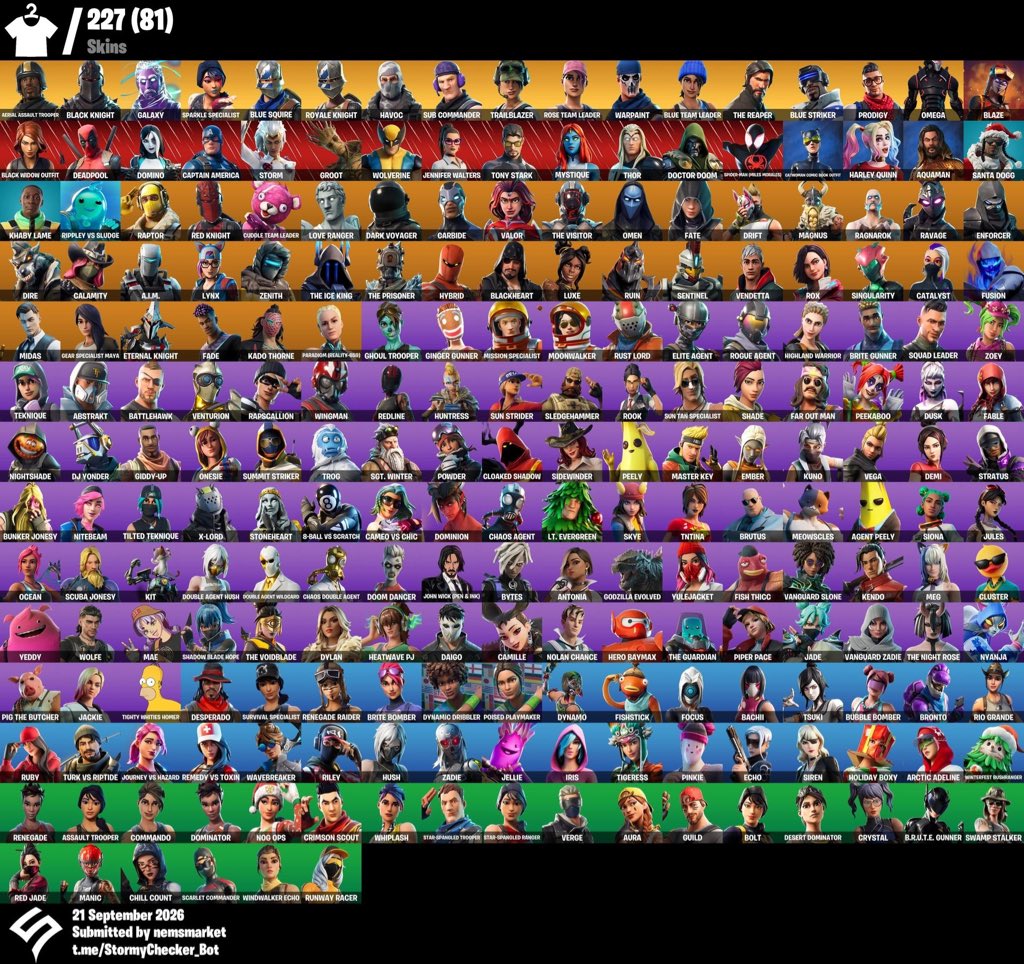 965555's tweet photo. [AVAILABLE]
-
FA OG Aerial Assault Trooper + Black Knight + Aerial Assault One + Galaxy + Sparkle Specialist + Royale Knight + Twitch Prime #1/#2 
- 
Bought From OGOs friend
Comes with OGOs contact with his knowledge of Sale as well
-
All Links
-
C/O: 450
BIN: 800
-
CRYPTO https://t.co/4xl7nw0lNF