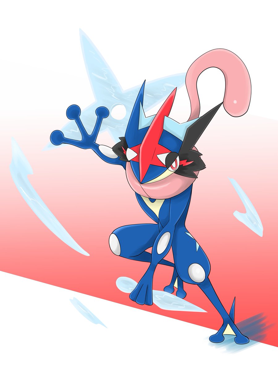 eitoichi's tweet photo. サトシゲッコウガのイラストです。
#ポケモン #pokemon https://t.co/Dkd0xYKbeo