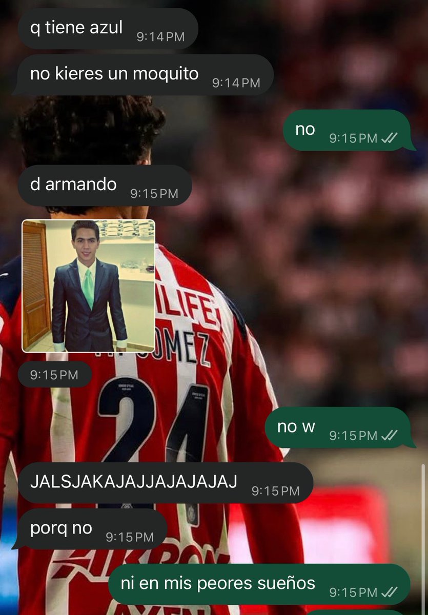 hormixjordan's tweet photo. @dixiisdrowning la que quiere al moquitos González es otra 🤮 https://t.co/U2LeAA6Z2p
