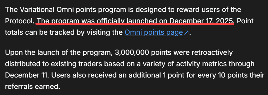 ProMint_X's tweet photo. This shit is finally happening!

Variational Airdrop and $VAR are set for Q4

32% of the total supply will go to trader

100% of the revenue flowing into the treasury will be used by Variational for $VAR buybacks + burns.

Overall, this is definitely bullish news, but what concerns me most is the program ending in Q4

They likely picked this date because the team wants the program to run for exactly one year, given that it launched on December 16, 2026

I’m also expecting a major institutional partnership -maybe with a bank since everything seems to be pointing in that direction

It’s not looking good for sybils either: they’re going to take a hit

32% of the supply is pretty significant, so I’ll be tracking who gets $VAR and when

I think whales who were already trading in the green and making money before the TGE will profit the most, with points just being a nice bonus

Easy cook?