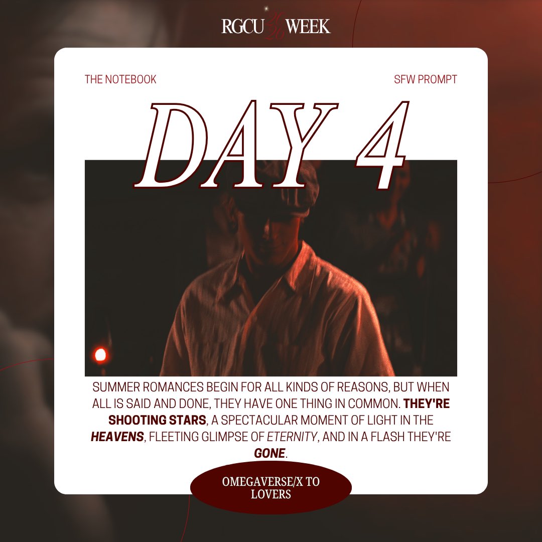 rgcuevent's tweet photo. and for our next trick, you shall see rgcu’s day 4!

omegaverse &amp; x to lovers! 

#2026rgcuweek #rgcu #rygos https://t.co/pFUYlcK5LN