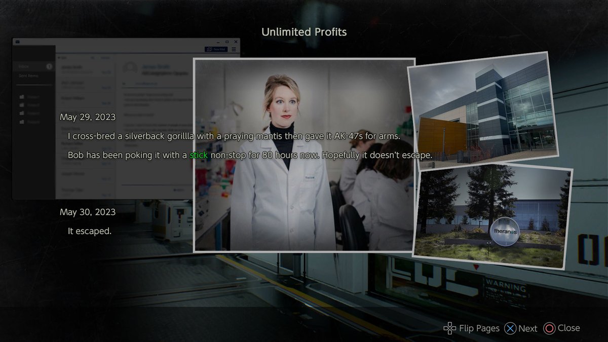 ThermalObject99's tweet photo. Itchy, tasty
#ResidentEvilㅤ #Theranos #Umbrella https://t.co/rLtW8cnktu