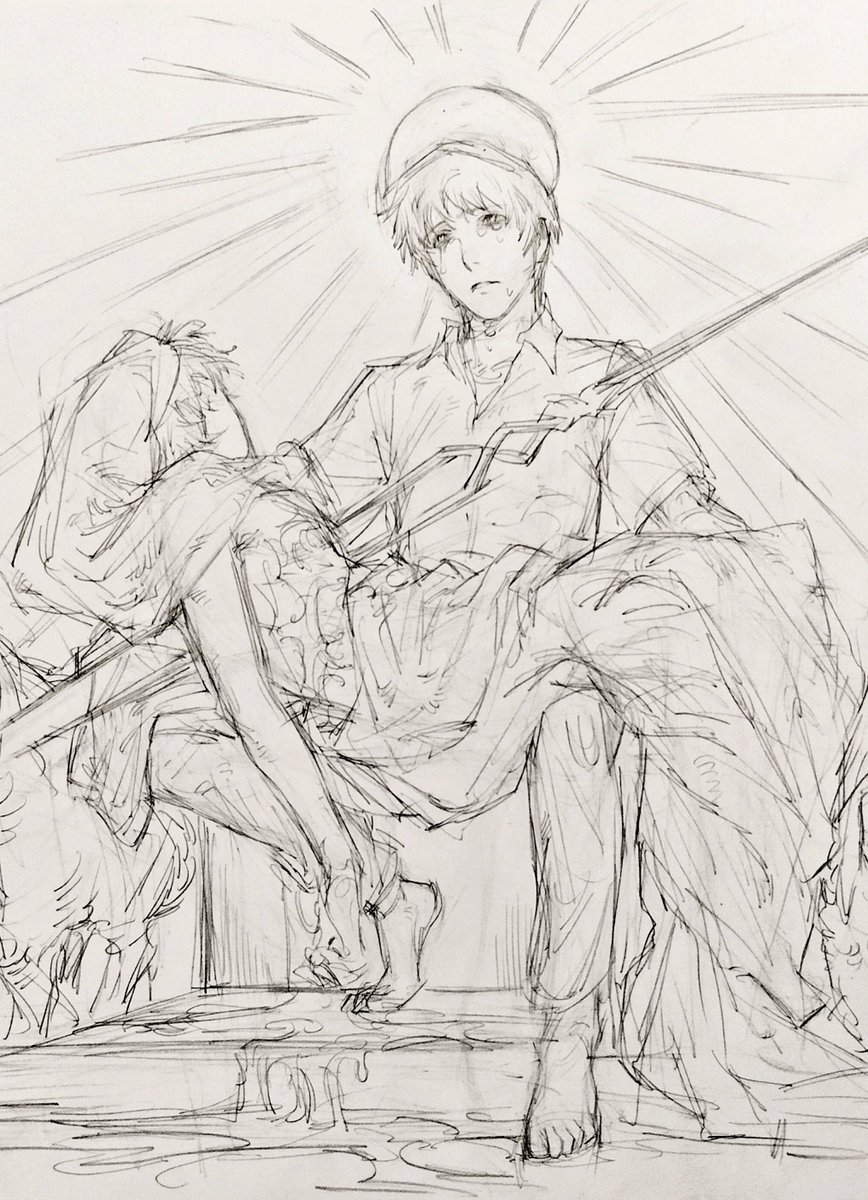chiyamuain's tweet photo. The Death In The Name Of Love
.
.
.
(C) Cừu Chơi Ngải.
#カヲシン 
#kawoshin https://t.co/gwiJ1kkiLz