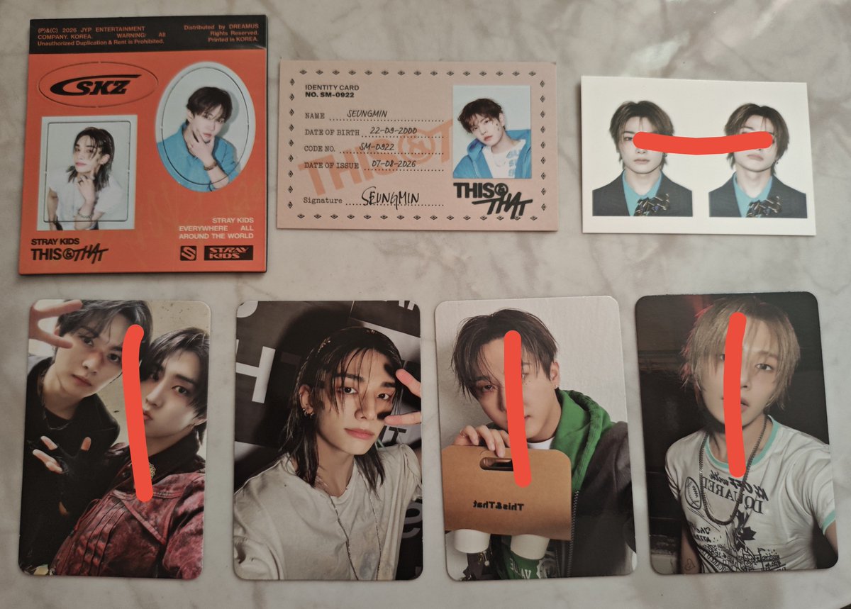 aradheela's tweet photo. Wtt want to trade
This &amp; that skz stray kids

Ina trade

Have ➡️ Want
- That ver PC Hyunjin ➡️ same ver PC Jeongin or Lee know
- That ver magnet hyunjin changbin (hyunbin) ➡️ same ver I.N seungmin (seungin
- That ver id card seungmin ➡️ same ver Jeongin

📍Dom Tangsel https://t.co/6AsELAs9lJ