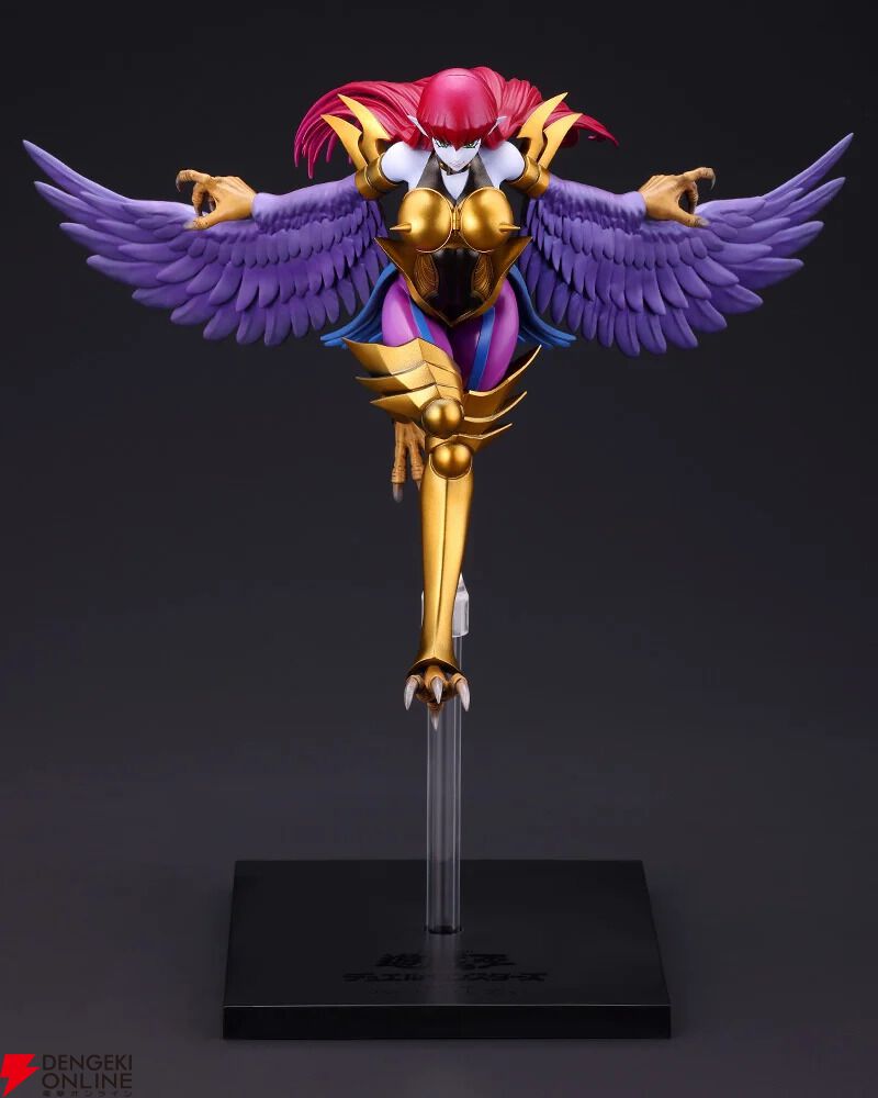 dengekionline's tweet photo. 『遊☆戯☆王』ハーピィ・レディを壽屋のフィギュア“OSHI WORKS”で召喚！ しなやかなボディラインや美しい翼を再現
https://t.co/z8WY9VB2gw

クオリティに加えて、1万円以下のお手頃な価格も魅力です。 https://t.co/ZTOmwJXqll