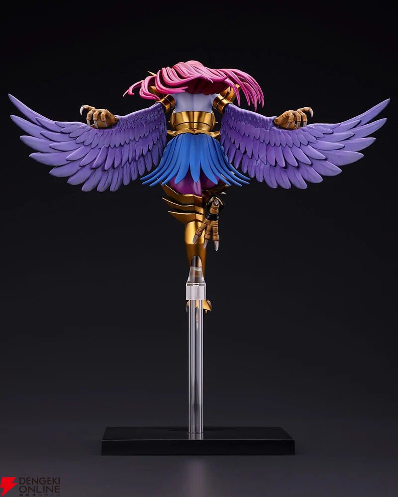 dengekionline's tweet photo. 『遊☆戯☆王』ハーピィ・レディを壽屋のフィギュア“OSHI WORKS”で召喚！ しなやかなボディラインや美しい翼を再現
https://t.co/z8WY9VB2gw

クオリティに加えて、1万円以下のお手頃な価格も魅力です。 https://t.co/ZTOmwJXqll