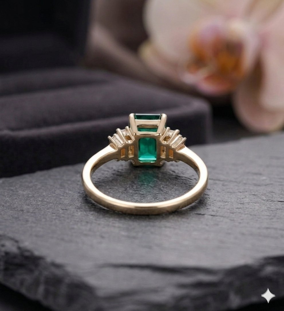 krishnaJewellSt's tweet photo. Antique Emerald Cut Green Emerald Engagement Ring With Side St by KrishnajewellStore 
 https://t.co/8me5B7VROm via @Etsy https://t.co/o5HEcqiYwB