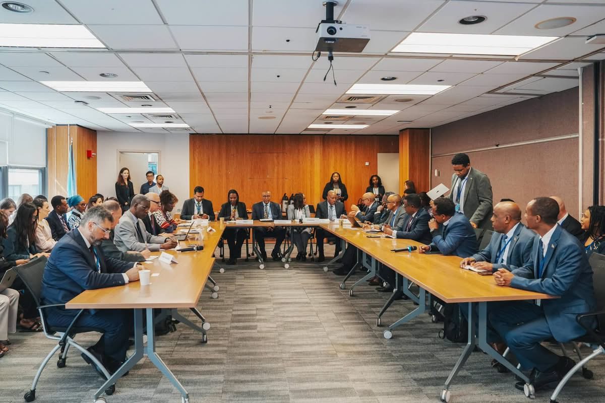 MFAEthiopia's tweet photo. On the margins of the 81st Session of the United Nations General Assembly (UNGA 81) in New York, the Permanent Mission of Ethiopia to the United Nations and the United Nations Capital Development Fund (UNCDF) convened a high-level side event on how Ethiopia’s digital financial inclusion is accelerating the implementation of the Sustainable Development Goals (SDGs).

Read more: https://t.co/w5Vmos1H7P