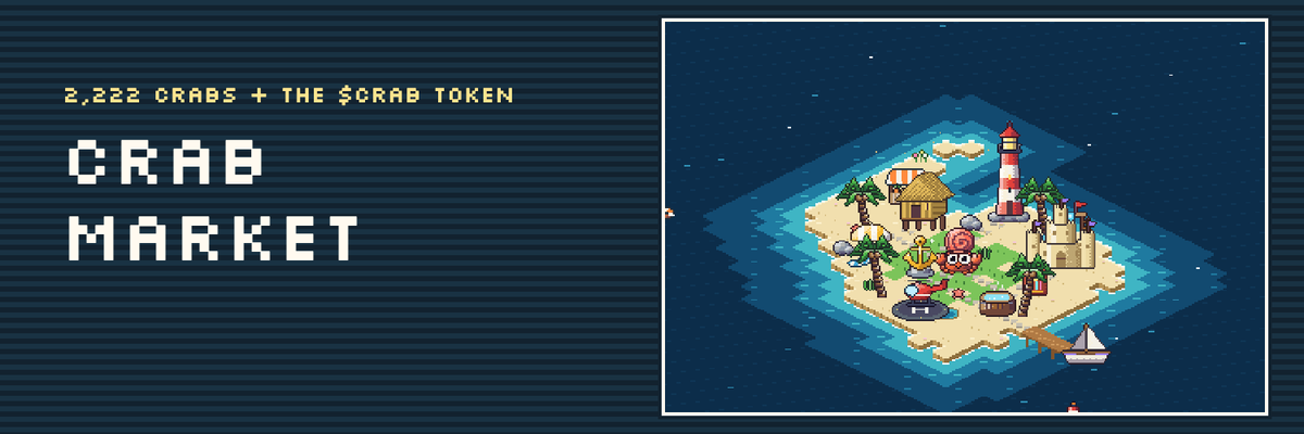 aakj_g's tweet photo. Just Secured Spots From @crabmarketio Crab Market is a collection of 2,222 unique crabs, each with its own Island on Robinhood Chain

Mint Details
- Supply: 2,222
- Mint price: 0.0022
- Mint date: TBA
- Chain: Robin Hood

Raffle will be Held shorly on @FoundryHQII Discord
Follow @crabmarketio Join the DC
Link: https://t.co/KDrxx0vi8s