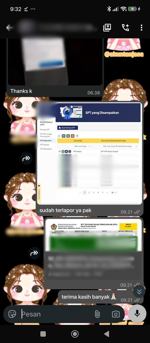 sptcoretax's tweet photo. LAPOR SPT PPN✅

LAPOR SPT MASA PPH 21/26✅

PEMBUATAN LAPORAN KEUANGAN✅

LAPOR SPT TAHUNAN BADAN USAHA✅ https://t.co/onKdvxaMnn