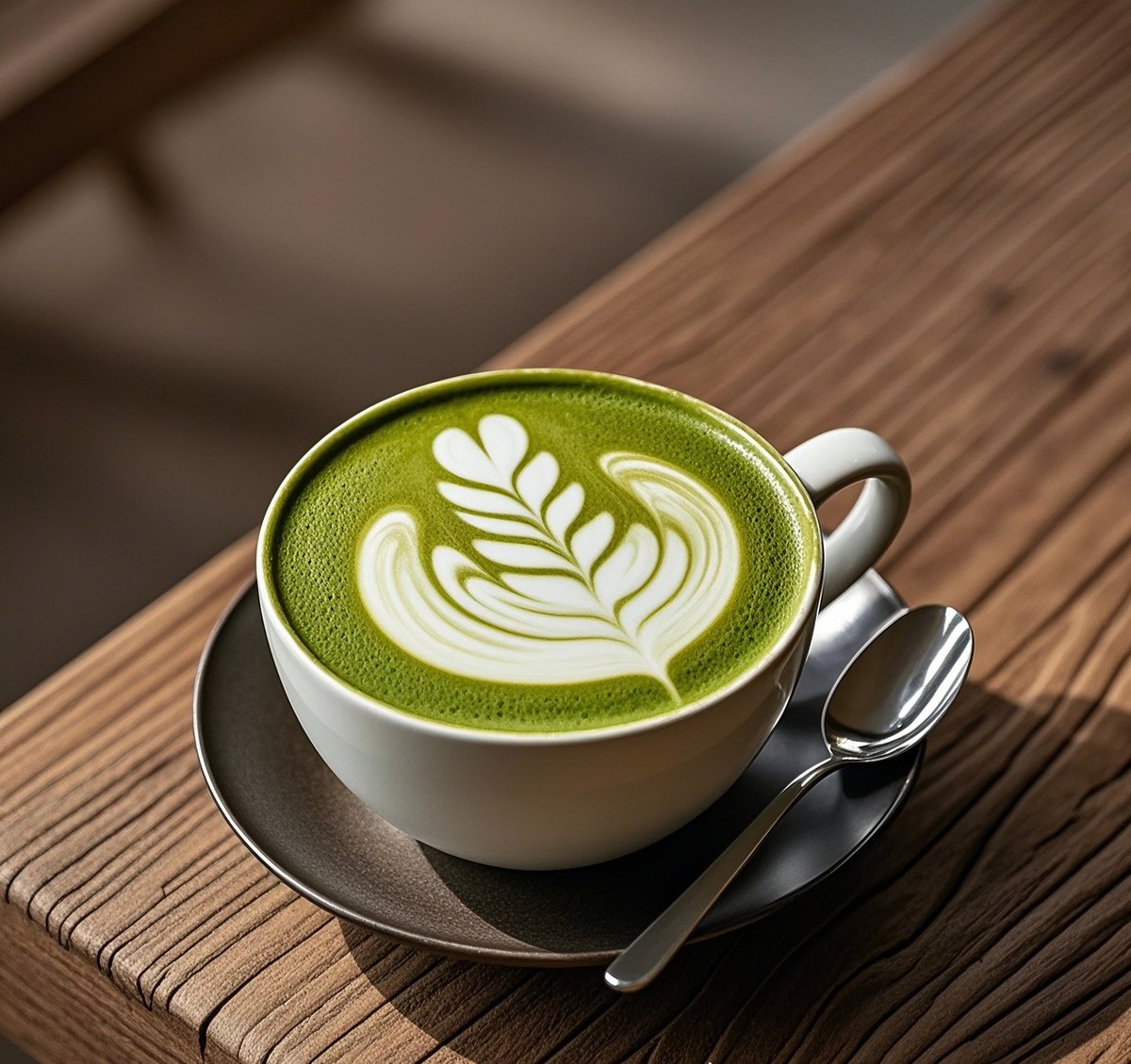 rahmikurnia17's tweet photo. Make creamy iced matcha latte in 2 mins! Whisk matcha powder + hot water, pour over ice u0026 oat milk. Perfect midday pick-me-up. https://t.co/89a3rWl0Mz