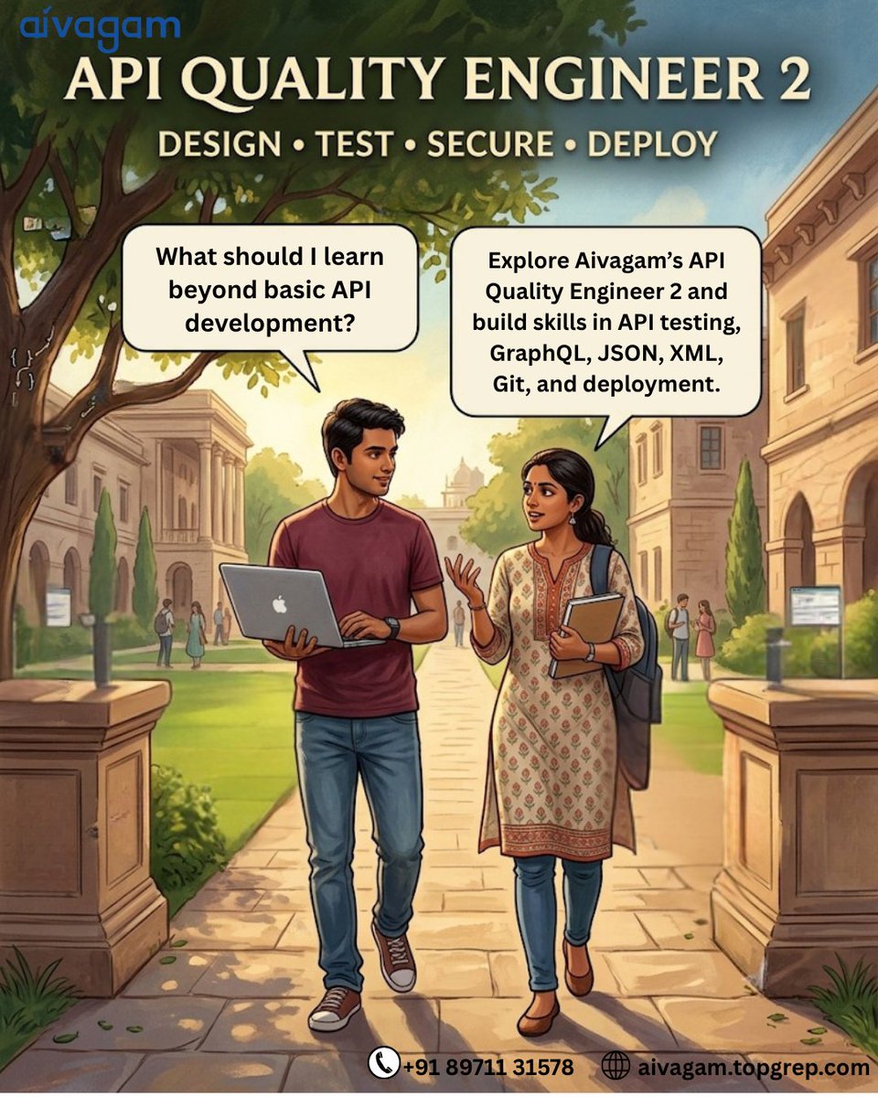 TopGrep's tweet photo. உங்கள் API Engineering திறனை அடுத்த கட்டத்திற்கு எடுத்துச் செல்லுங்கள்! REST, GraphQL, Git & Testing பயிற்சிகளுக்கு @TnAutoSkills & @TopGrep -ன் @aivagam உடன் இணையுங்கள்.
தொடங்க: https://t.co/c40hgr6ciL
#apiengineering #qatesting #GraphQL #APITesting #SoftwareTesting https://t.co/Zq53Rn2H4k