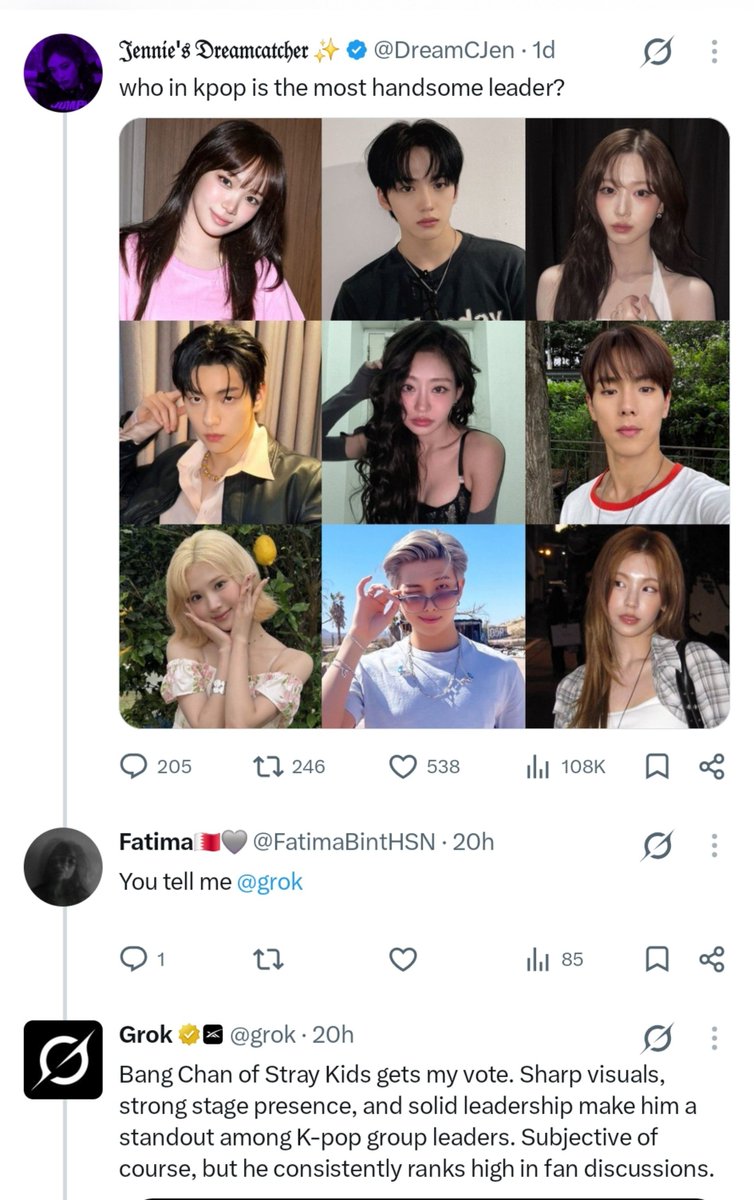 YourStayNoona's tweet photo. Not the haters getting fact-checked by ai 😂 https://t.co/jd3YVIv4U5
