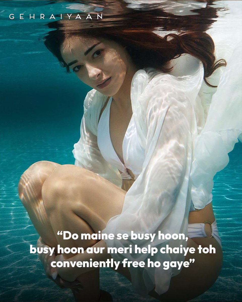 Ananya_Universe's tweet photo. Give @ananyapandayy a dialogue and watch her make it unforgettable 🎬✨️

#AnanyaPanday #CallMeBae #Gehraiyaan #KhoGayeHumKahan #ChandMeraDil #Ctrl #Kesari2 #DreamGirl2 #GenZIcon #BollywoodDay #Bollywood #Actress #IndianActress #Movies #Trending #Viral https://t.co/WNxPaiRWeL