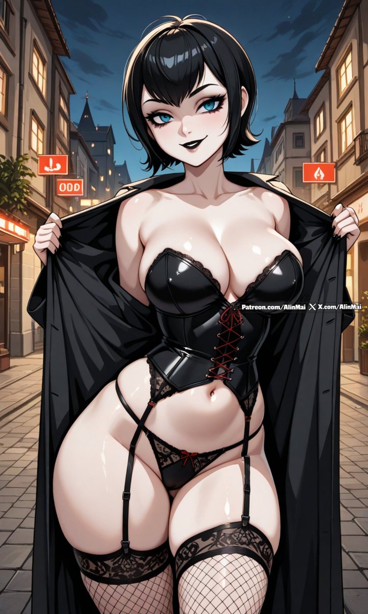AlinMai's tweet photo. #mavis #nsfwtwt #AIart️️️️️️️️️️️️️️️️️️️️️️️️️️️️️️️️️️️️️️️️️️️️️️️️️️️ #aiassisted #gothstyle #waifu #vampyre #hoteltransylvania #lingerie https://t.co/G0DZhMznxe