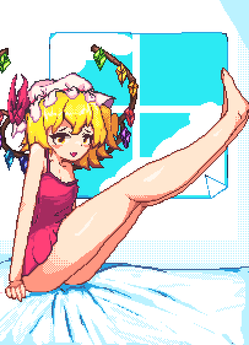 Nykopski's tweet photo. Flandre legs.
#東方Project #Touhou_Project #pixelart #ドット絵 https://t.co/bhZnfK5TsJ