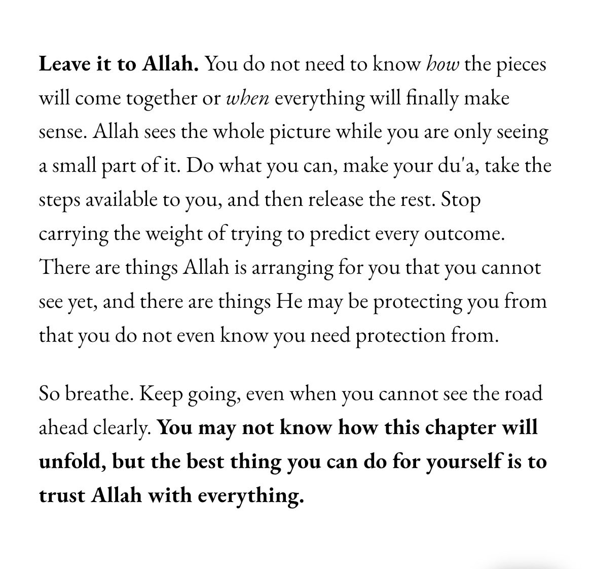 yumnah_elkhabir's tweet photo. stop carrying the weight of trying to predict every outcome 💗 https://t.co/re9rfuLh3J