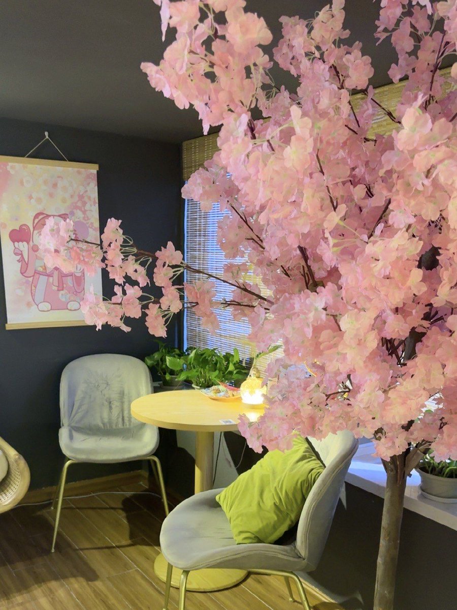 audius6's tweet photo. Just tested the brand-new immersive café with interactive art walls—sipping matcha while watching floating cherry blossoms Total vibe shift for coffee dates, trust me! https://t.co/gwoODRMHLW
