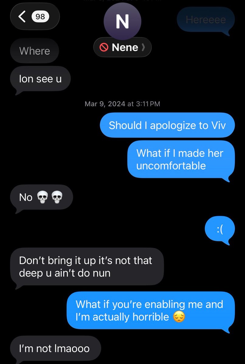 d0m0please's tweet photo. @ketaminebear pt 4 (the same person you listened to is the same one I listened to. The same one who told you I was weird was the one who told me I wasn’t and that she woulda been into it if it happened. While I worried and wanted to check on you i was told that it’s not deep.) https://t.co/ZodbgcXlU4