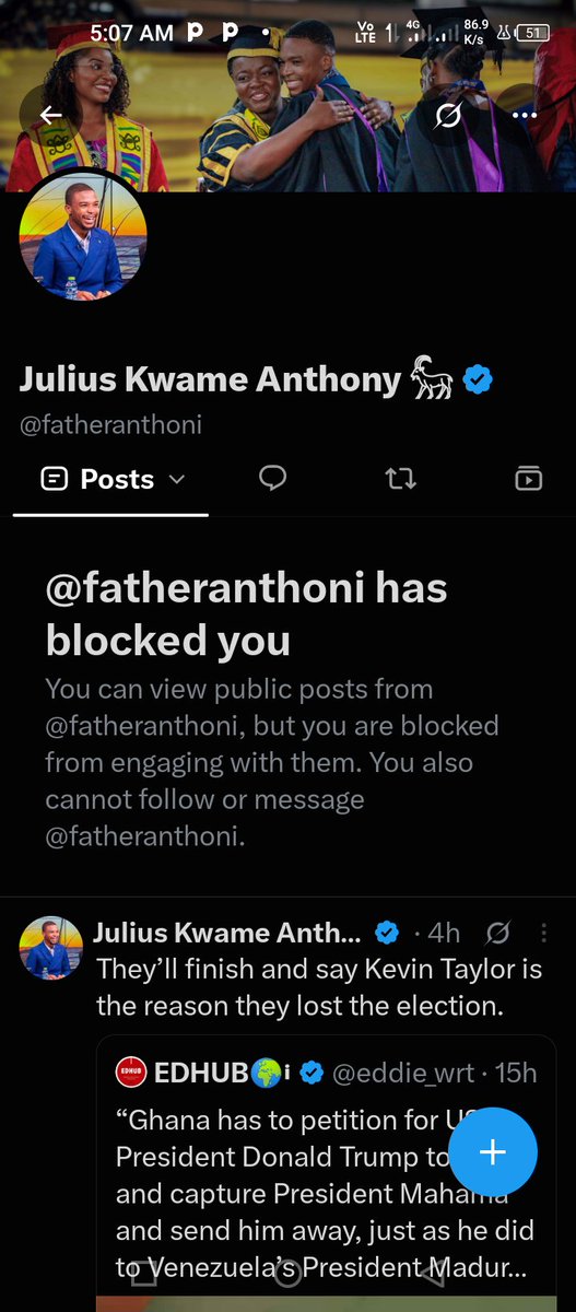 IS_Antwi's tweet photo. Budding communication maestro isn't tolerant. No attack on his person. Just pointing out common sense threshold his statement didn't meet. Probably npp should empanel me with him on TV, he will stop showing up. https://t.co/MtbgnBCFWJ
