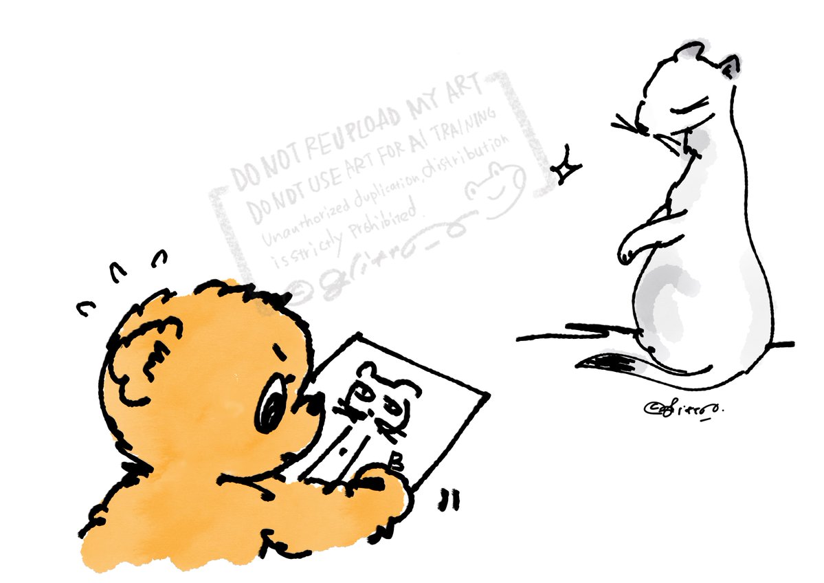 glitto_o's tweet photo. 🧸🍊🎨 https://t.co/uYb1CgPSDz