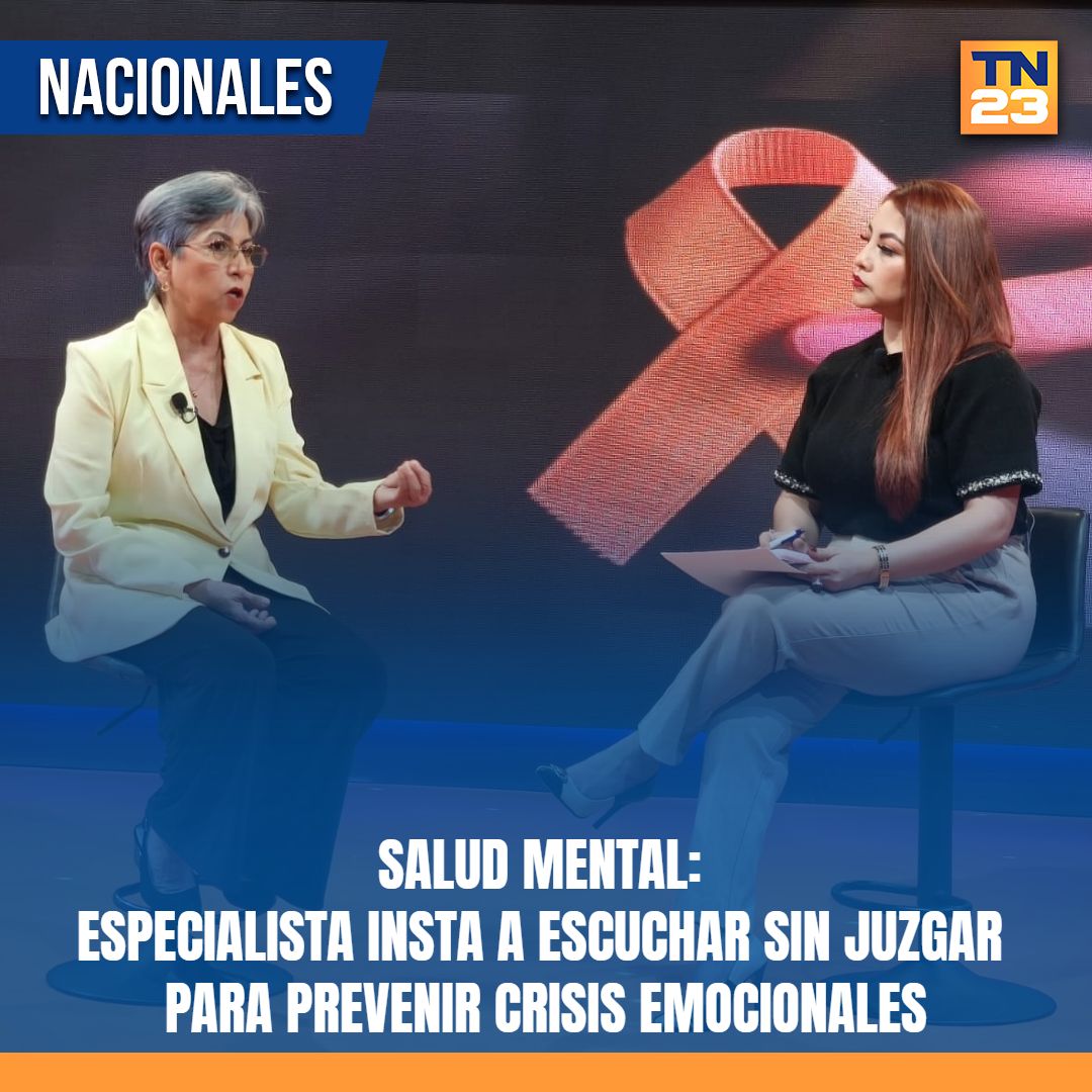 TN23NOTICIAS's tweet photo. #SaludMental: #especialista #insta a #escuchar sin juzgar para #prevenir #crisis #emocionales ➡️ https://t.co/eCnbrPkj4j https://t.co/IaUIt4y8qq