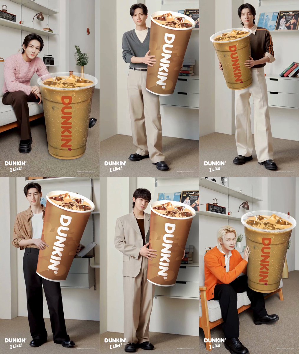 EN7ernally's tweet photo. DUNKIN x ENHYPEN 🥤🤎 https://t.co/YRjEjjxQiB