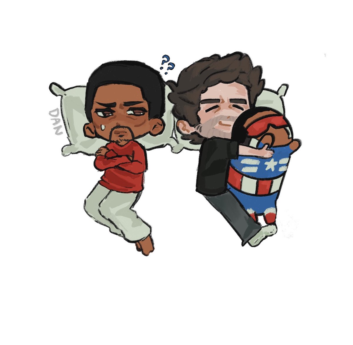 Whataacoo's tweet photo. ??? Ok i guess

Bucky did spend some dolla in that Sam plush tho.

Last for today,i’m going to bed.

[ #sambucky #samwilson #buckybarnes #marveltwt ] https://t.co/07rO8hIViJ