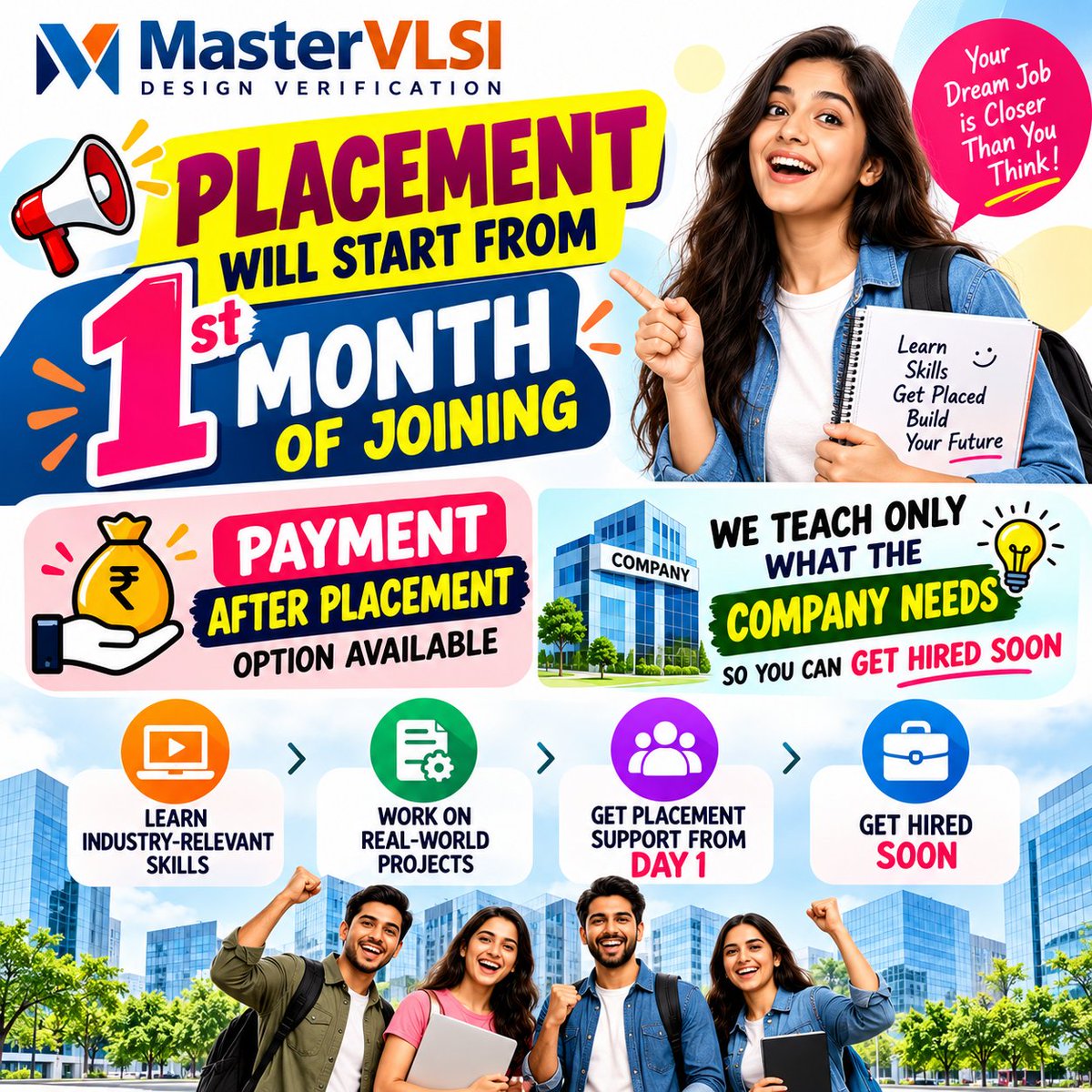 MasterVlsi's tweet photo. π¬ WhatsApp Community
https://t.co/fsh6HowOUx\
CONTACT: π 9019232425
π VLSI INTERVIEWS ARE CHANGING β IS YOUR PREPARATION CHANGING TOO?
#VLSI #DesignVerification #Semiconductor #VLSIJobs #VerificationEngineer #ASICVerification #SoCVerification #SemiconductorJobs https://t.co/s3a9CXamaw