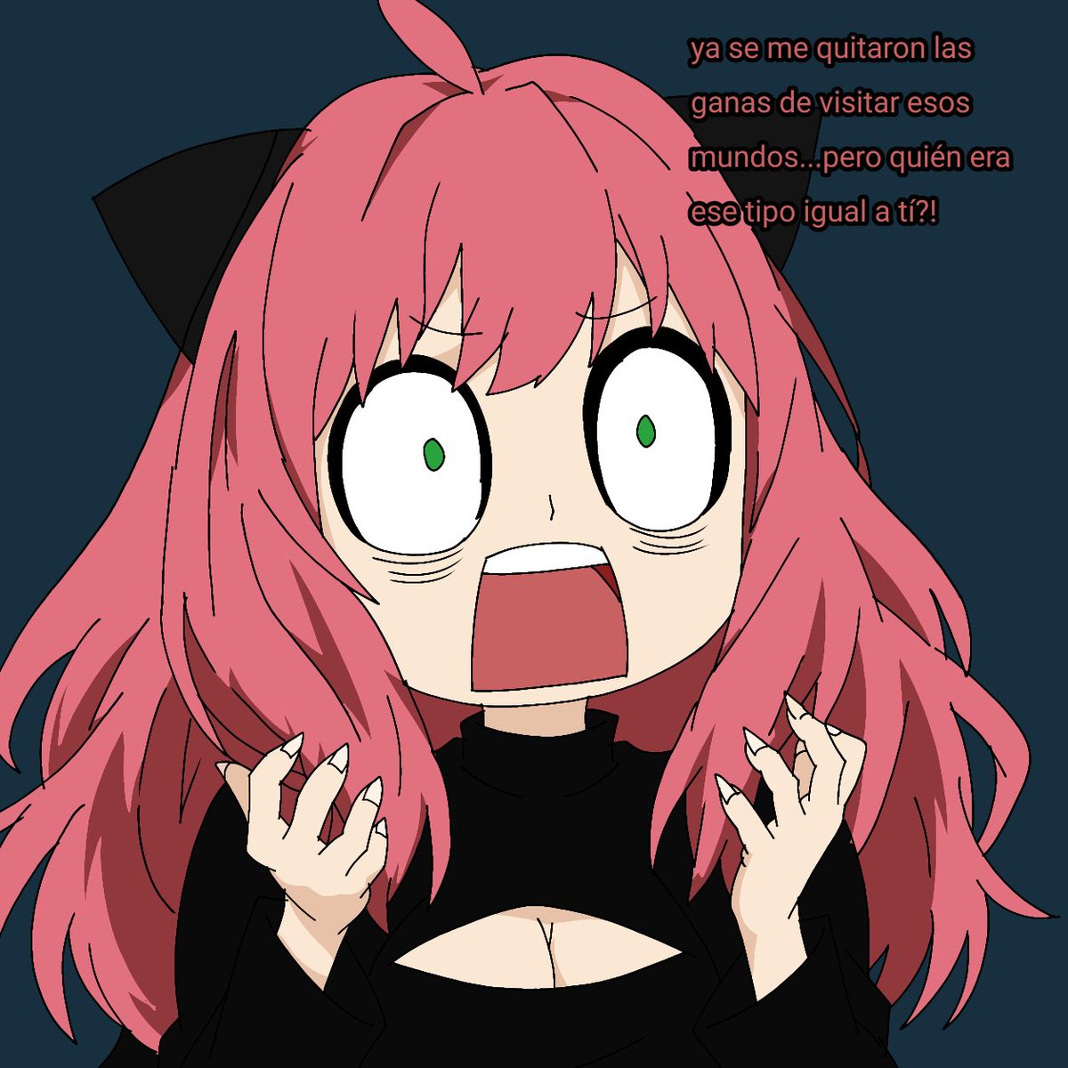 pepemagoonli's tweet photo. Anya and her questions 
I wanted to give her nails out of curiosity and... I think she looks better without them lol https://t.co/DeJuNac3gP