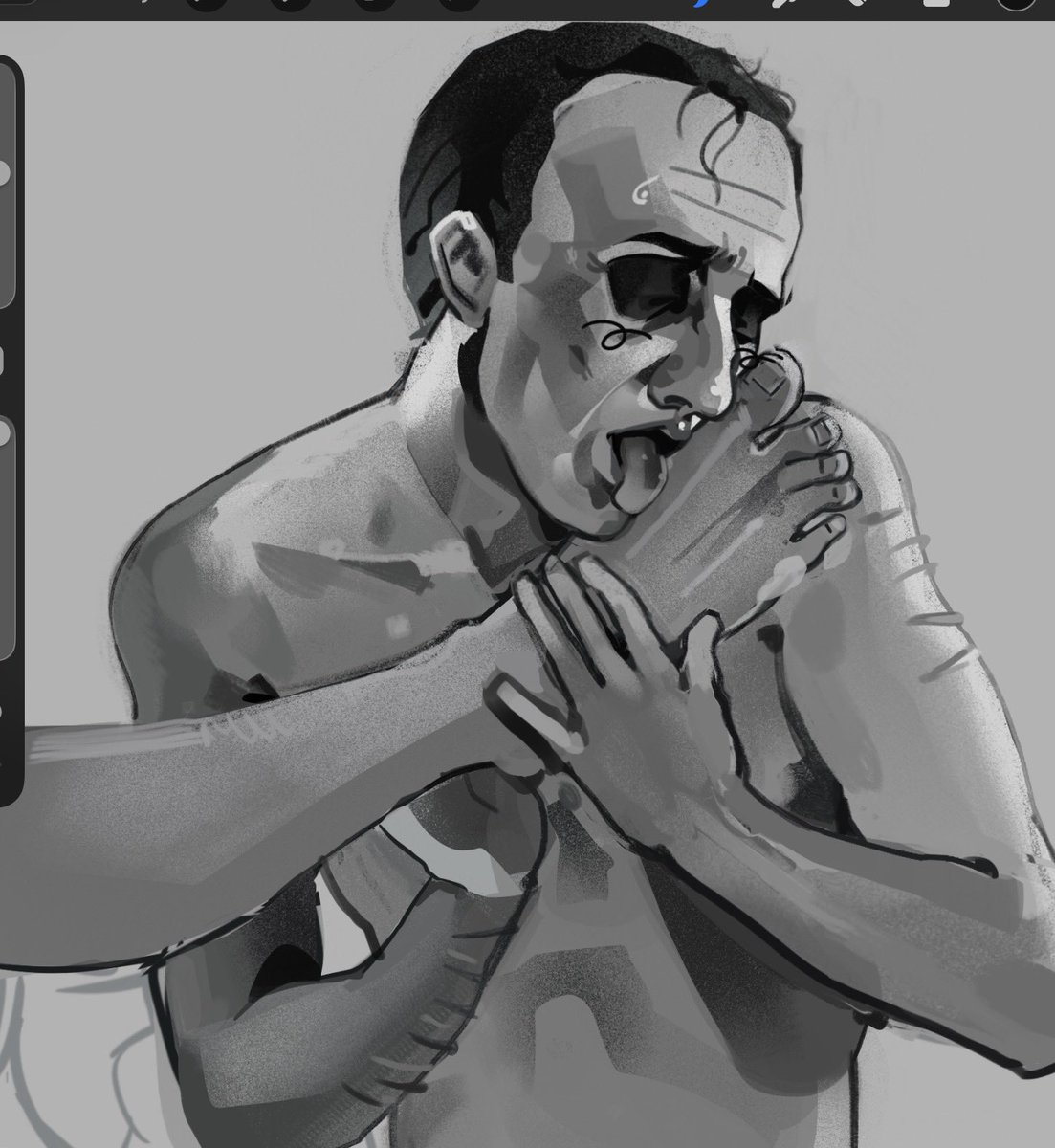 hedwigearwig's tweet photo. Dozed off like 3 times trying to doodle thid https://t.co/vbGheAPJQQ
