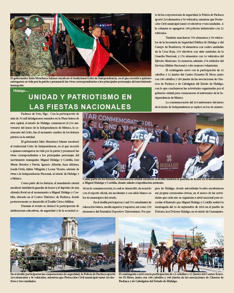 Avanhgo's tweet photo. Estas fueron nuestras #portada 📰 y #contraportada 🗞️del fin de semana.
Semanario Avanzando en #Hidalgo edición impresa número 2207 del 19 de septiembre de 2026. https://t.co/jS8vq3FR4Y