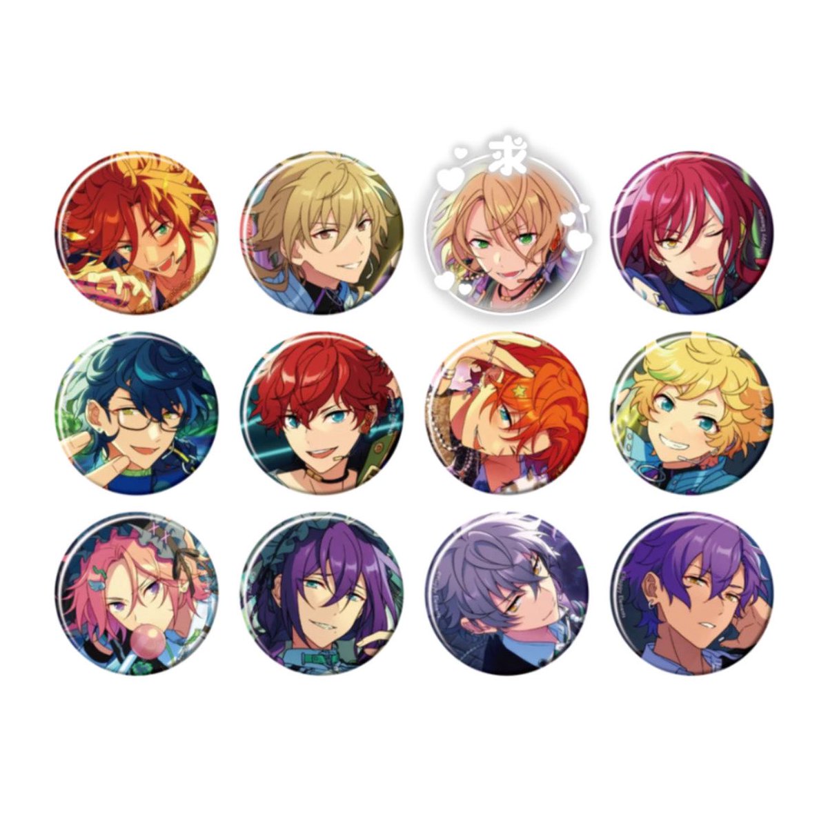 2alv_11's tweet photo. 《交換》
コレクション缶バッジ［2026 Sep.］idol

⌇求⌇白鳥藍良
⌇譲⌇三毛縞斑て羽風薫・逆先夏目・青葉つむぎ・天城一彩・明星スバル・春川宙・桜河こはく・礼瀬マヨイ・大神晃牙・乙狩アドニス

🔖３ＢＯＸ予約予定/まとめて優先/増あり https://t.co/391fomPbva
