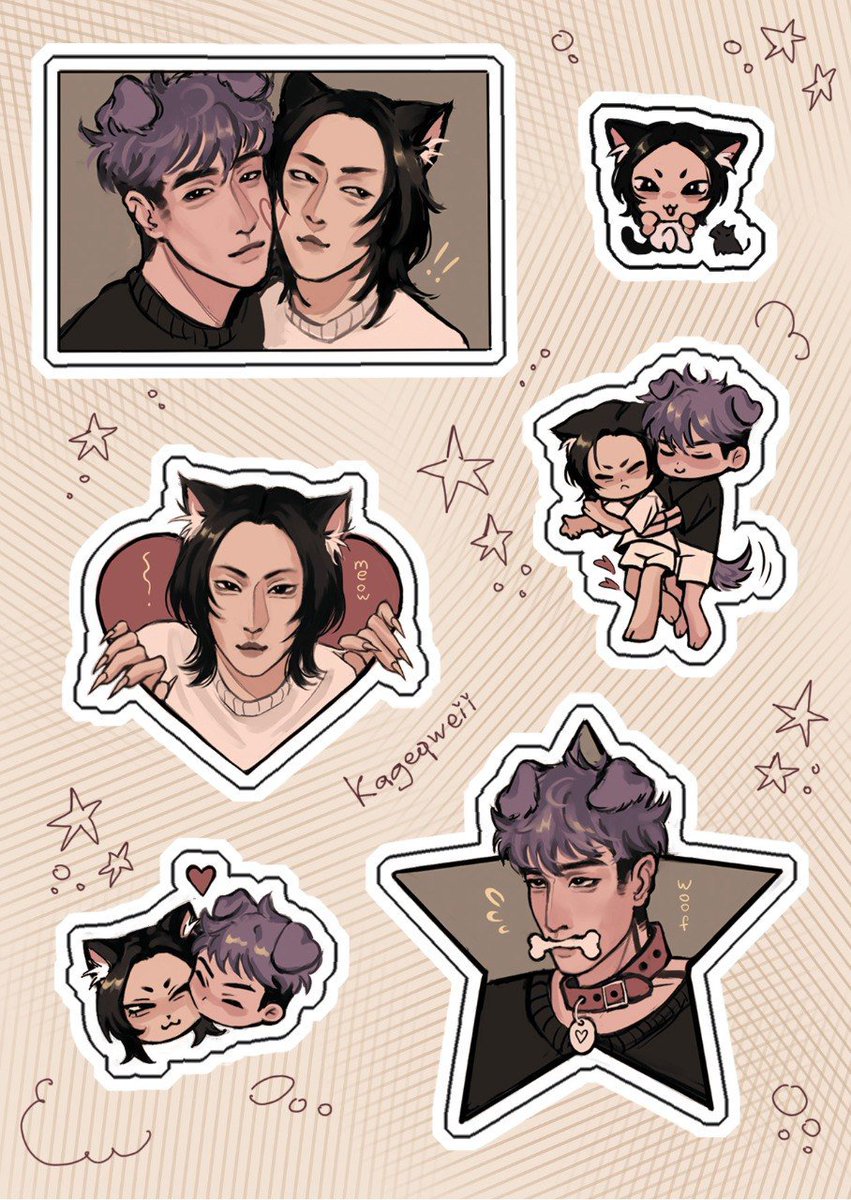 soyakageqweii's tweet photo. #thangyu I sent these stickers to print!:3 https://t.co/Ab9esVkOdX