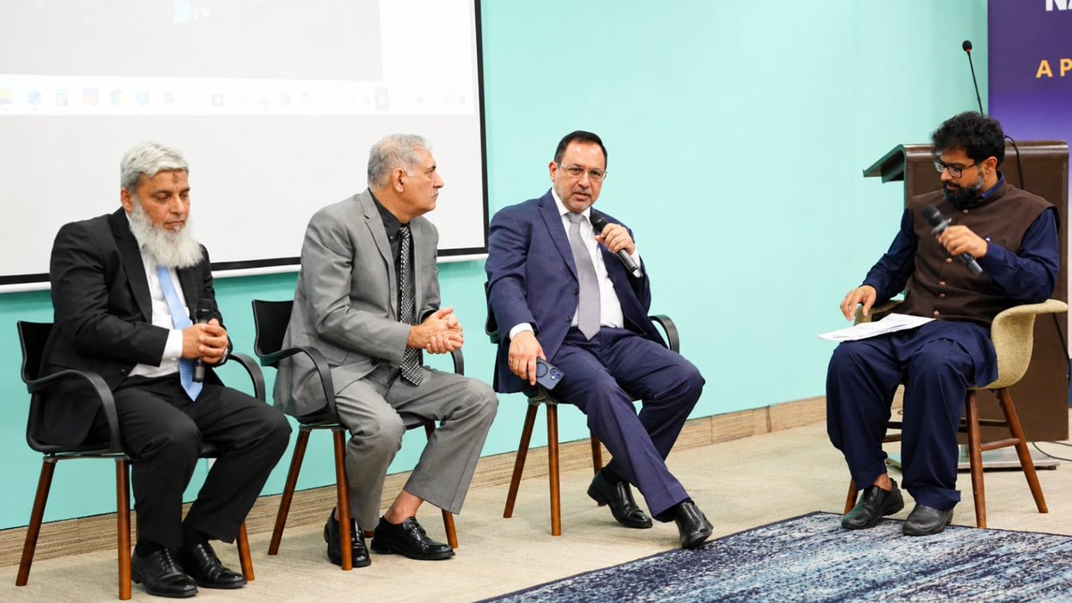 nationalgridpak's tweet photo. #NationalGridPakistan MD Engr. Altaf Hussain Malik spoke at the #LUMS Energy Institute workshop on Pakistan’s #NetZero2040 transition, stressing clarity on tariffs, licensing, interconnection standards, grid-support services, life-cycle costs &amp; locational benefits. https://t.co/2eWXDiO9fz