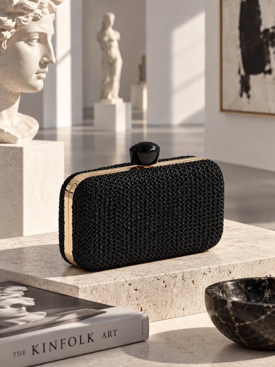 NuaBagscom's tweet photo. 🖤 Sanatın izinde, zamansız bir dokunuş.
El işçiliğinin zarafeti, modern çizgiler ve heykelsi detaylar…
NuA Bags’in siyah clutch’ı, sade ama güçlü bir stilin tamamlayıcısı.
NuA Bags — Handmade with character.
#NuABags #HandmadeBags #ClutchBag #LuxuryStyle #TimelessDesign https://t.co/mGGT45ugK2