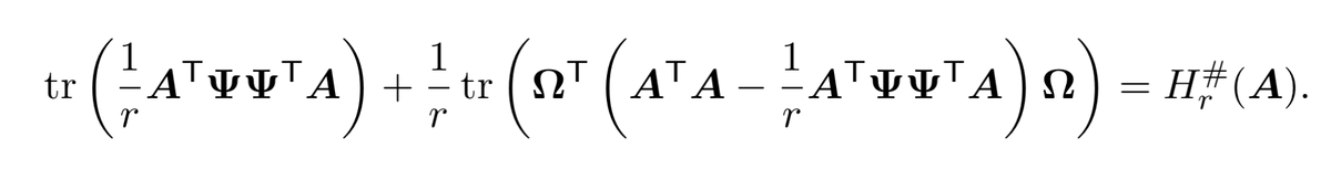 ethanepperly's tweet photo. The algorithm is called Hutch#. For those in the know, it’s basically Hutch++ but with approximate matrix multiplication instead of low-rank approximation https://t.co/1HHsMnFfvA